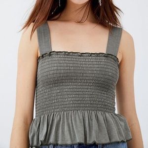 Urban Outfitters Smocked Tank Top